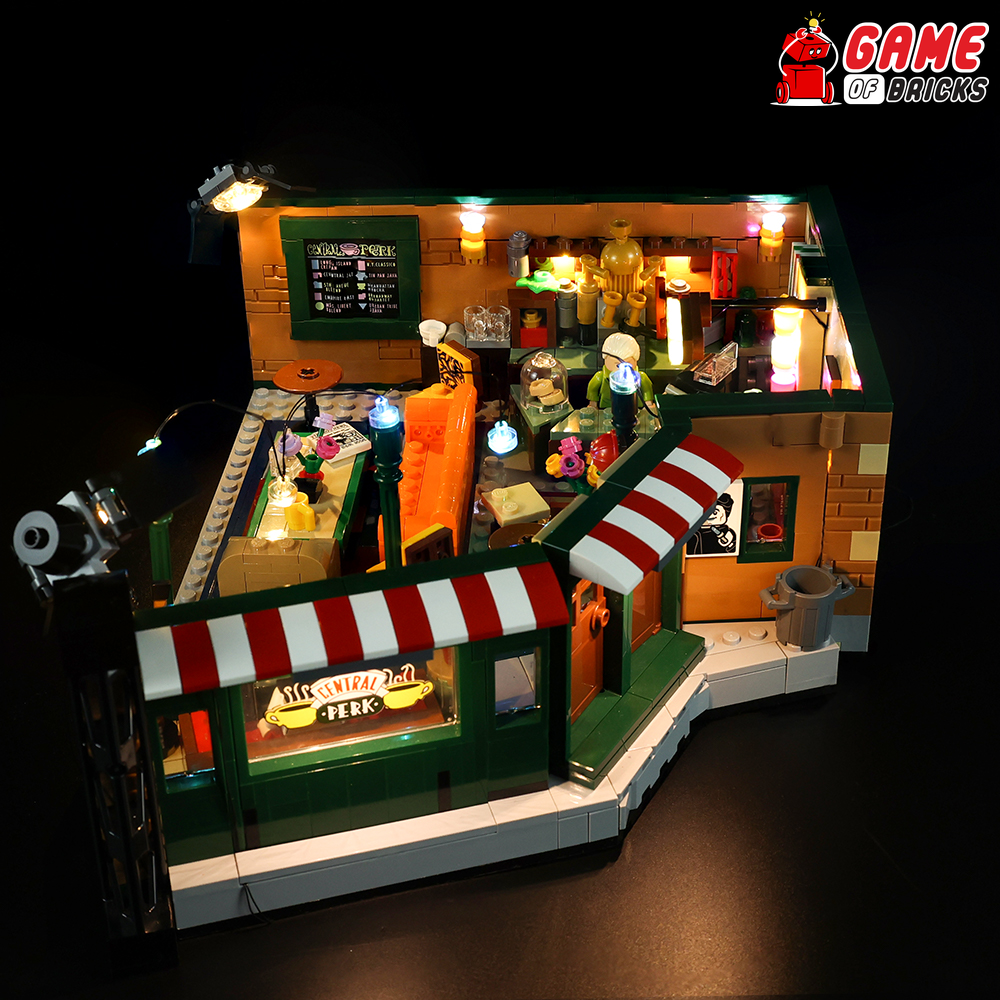 Apartment Building Central Perk Lego Instructions MouldKing 16014