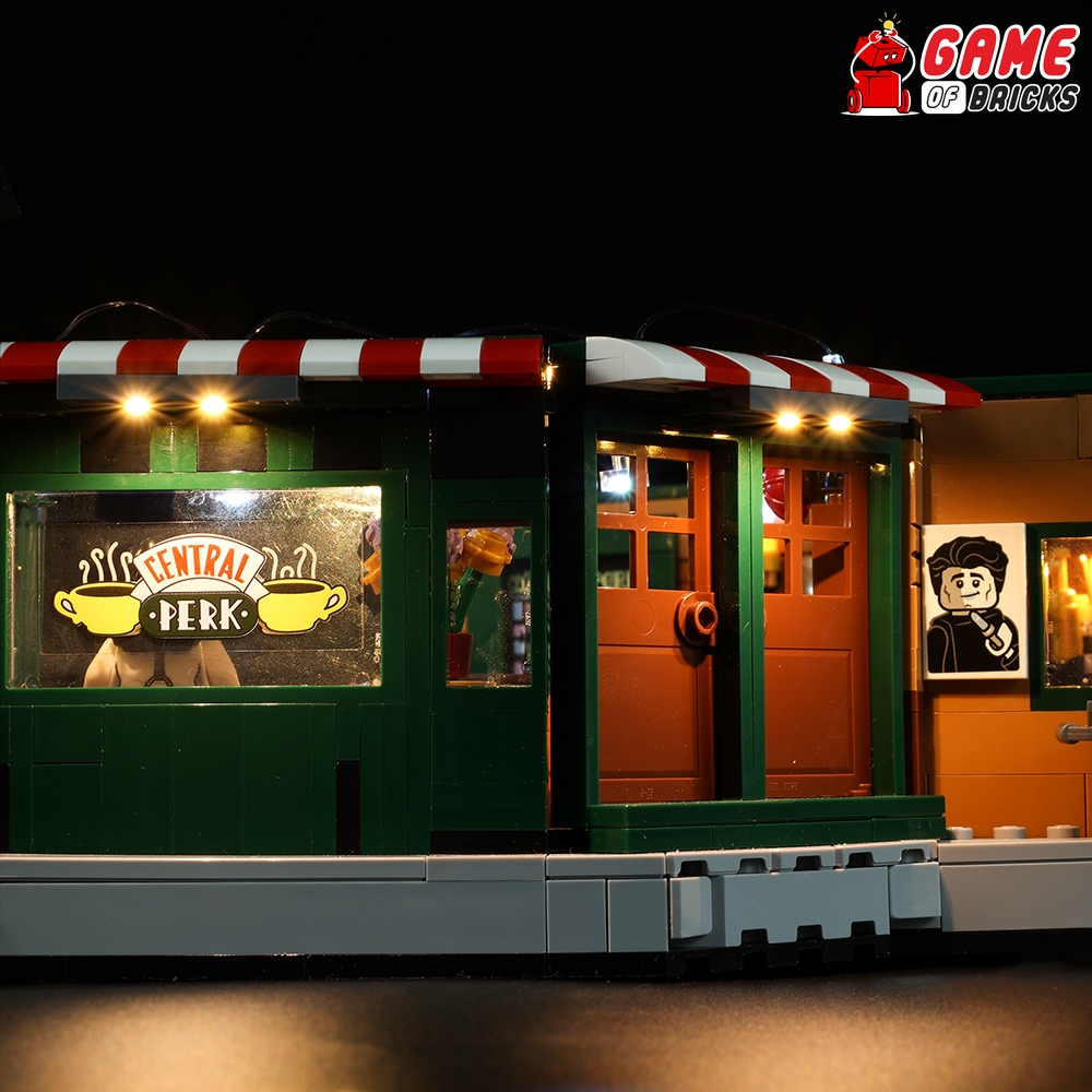 Light Kit for Central Perk 21319 Updated