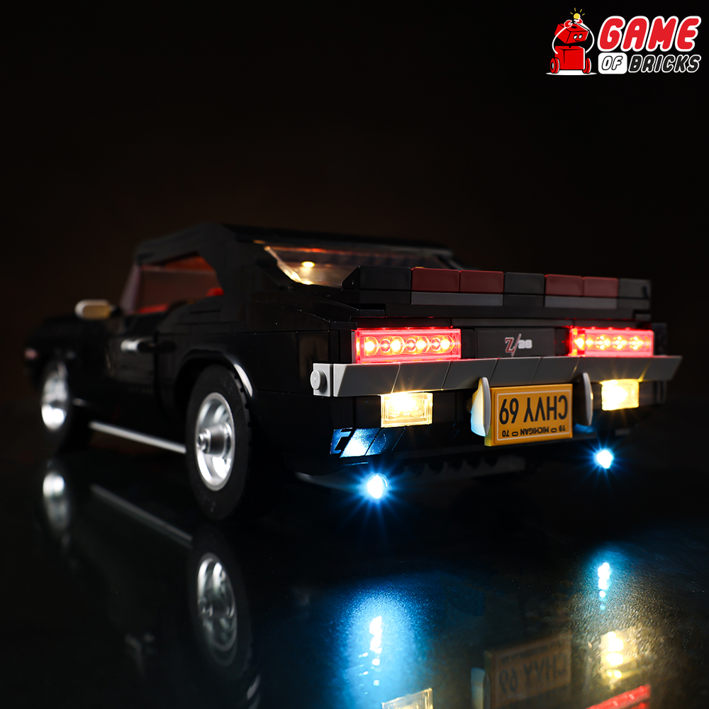 BRIKSMAX Kit de iluminación LED para Lego Icons Chevrolet Camaro Z28 - Compatible con Lego 10304 Building Blocks Model- No incluir el Conjunto de Lego BRIKSMAX Kit de iluminación LED para Lego Icons Chevrolet Camaro Z28 - Compatible con Lego 10304 Building Blocks Model- No incluir el Conjunto de Lego