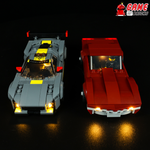 LEGO Chevrolet Corvette C8.R, 1968 Chevrolet Corvette 76903 Light Kit