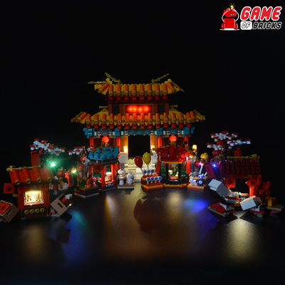 Light Kit for LEGO® Chinese New Year Temple Fair 80105