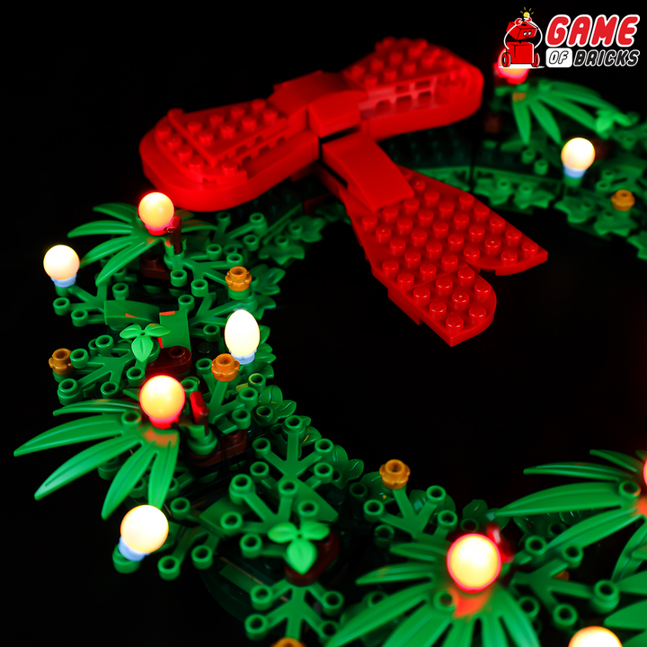 LEGO Christmas Wreath 2-in-1 40426 Light Kit