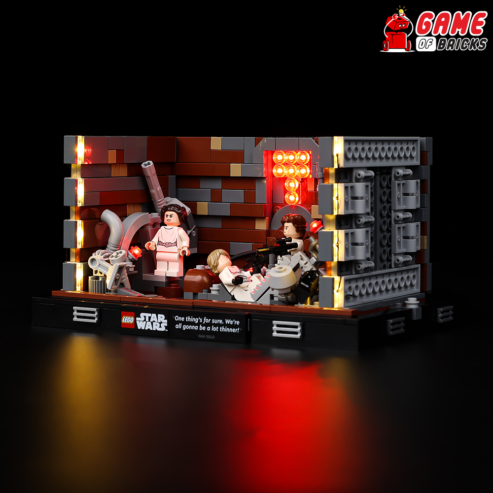 LEGO Death Star Trash Compactor Diorama 75339 Light Kit