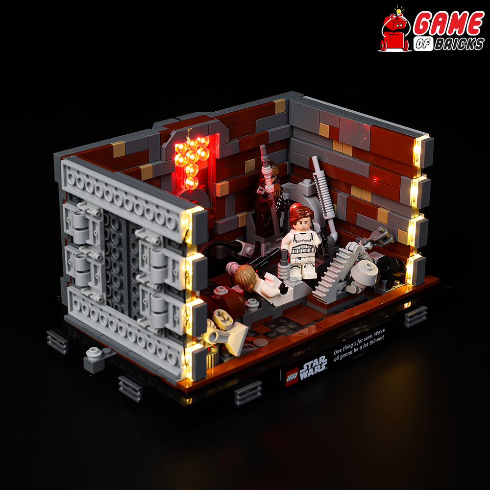 LEGO Death Star Trash Compactor Diorama 75339 Light Kit