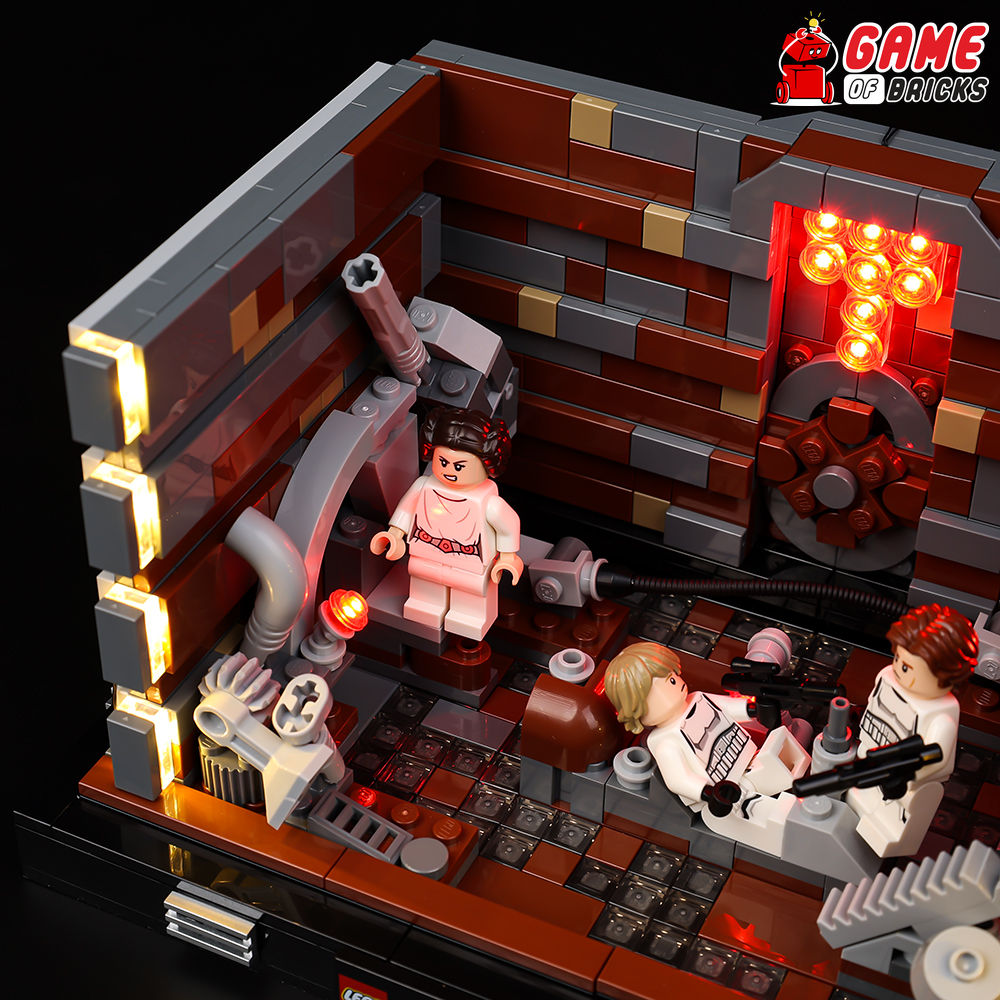 LEGO Death Star Trench Run Diorama 75329 Light Kit