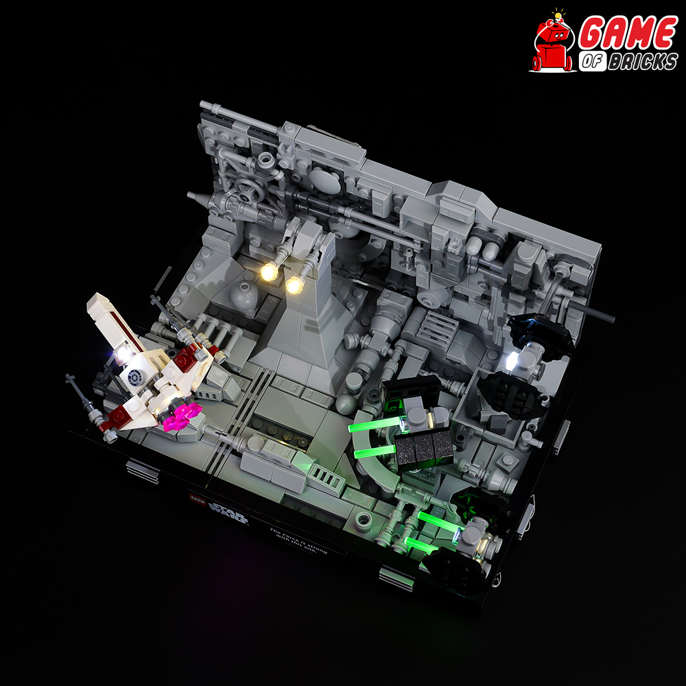 Star wars trench run lego hotsell