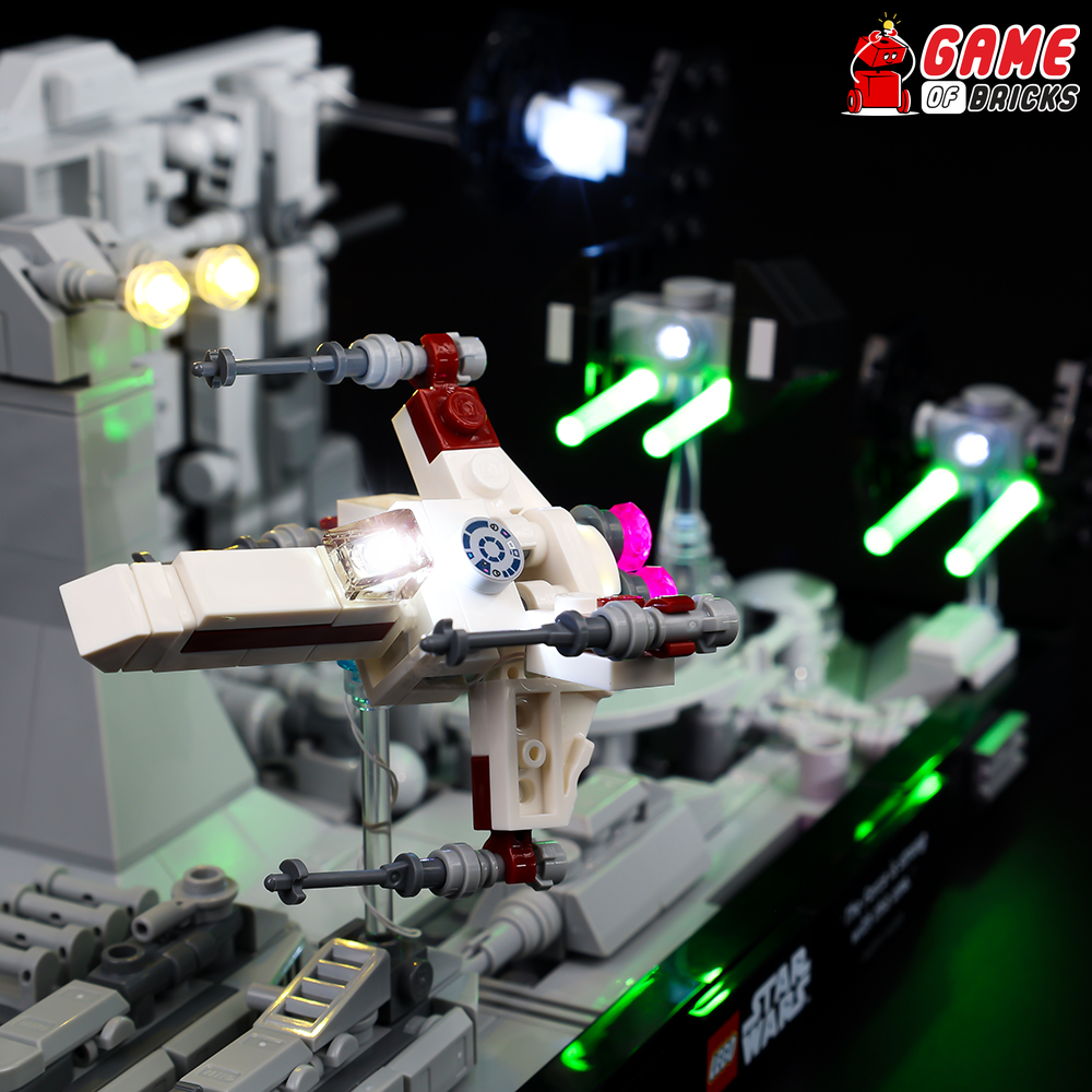Lego x best sale wing trench run