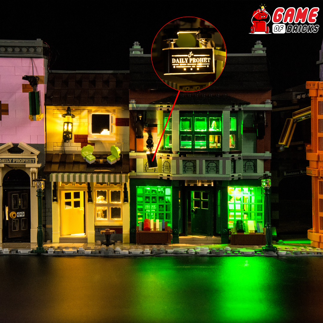 Kit Light My Bricks Lumières Pour LEGO Harry Potter Chemin Traverse 75978 -  Cdiscount Jeux - Jouets