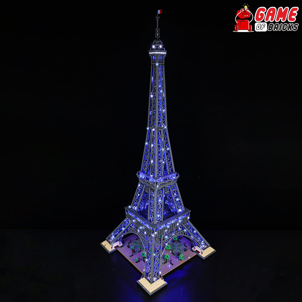 LocoLee LED Light Kit for Lego 10307 Eiffel Tower Model Decor DIY Lighting  Set