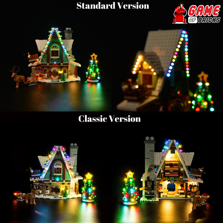 difference between versions of LEGO lights for 10275 set