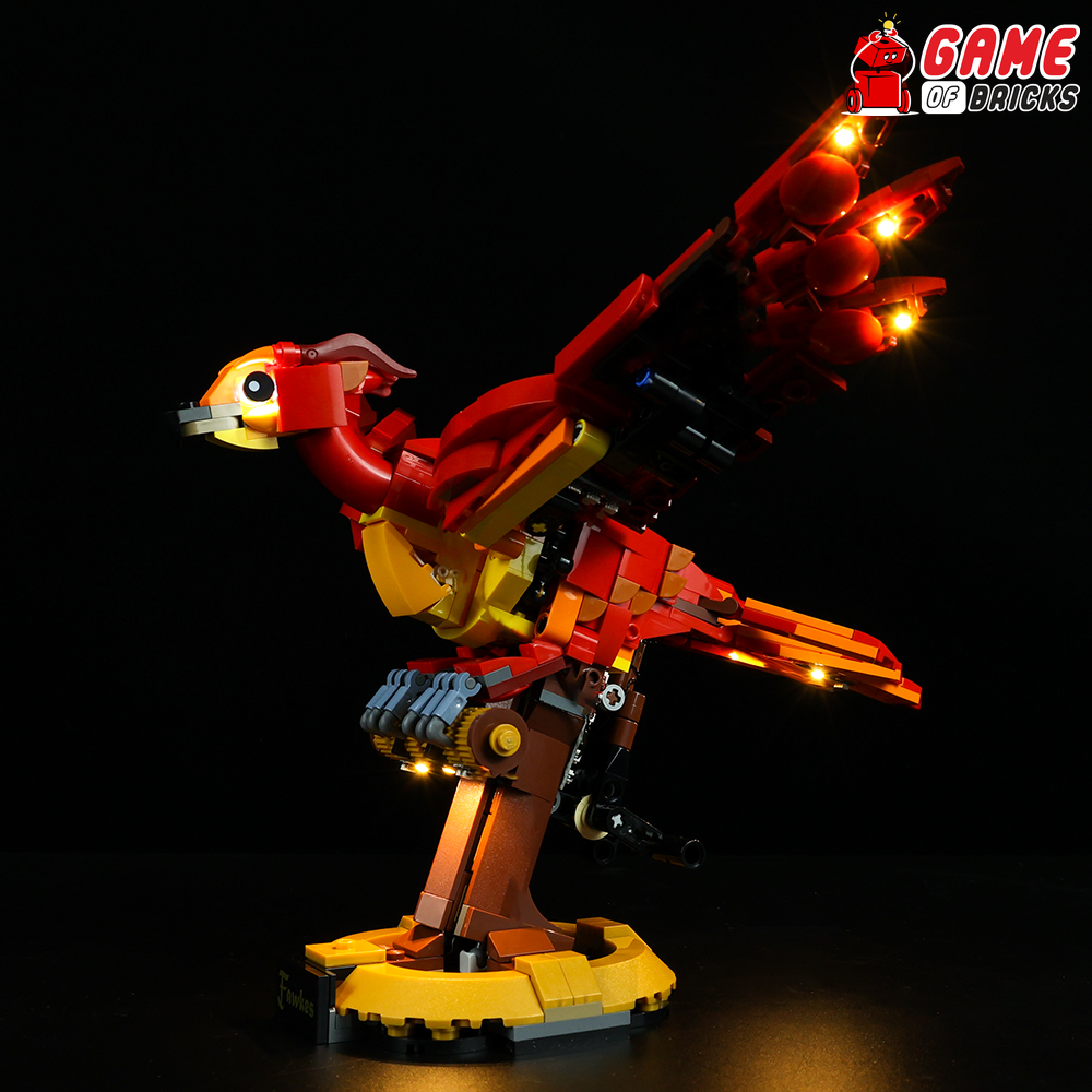 LEGO Fawkes, Dumbledore's Phoenix 76394 Light Kit