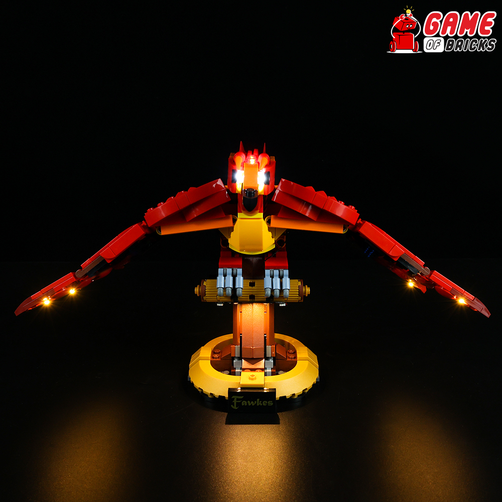 LEGO Fawkes, Dumbledore's Phoenix 76394 Light Kit