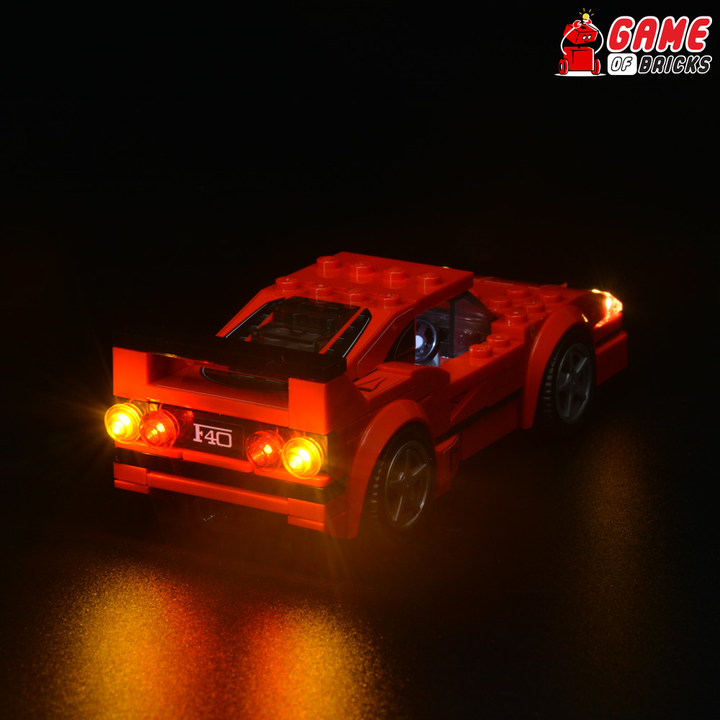 LEGO Ferrari F40 Competizione 75890 Light Kit