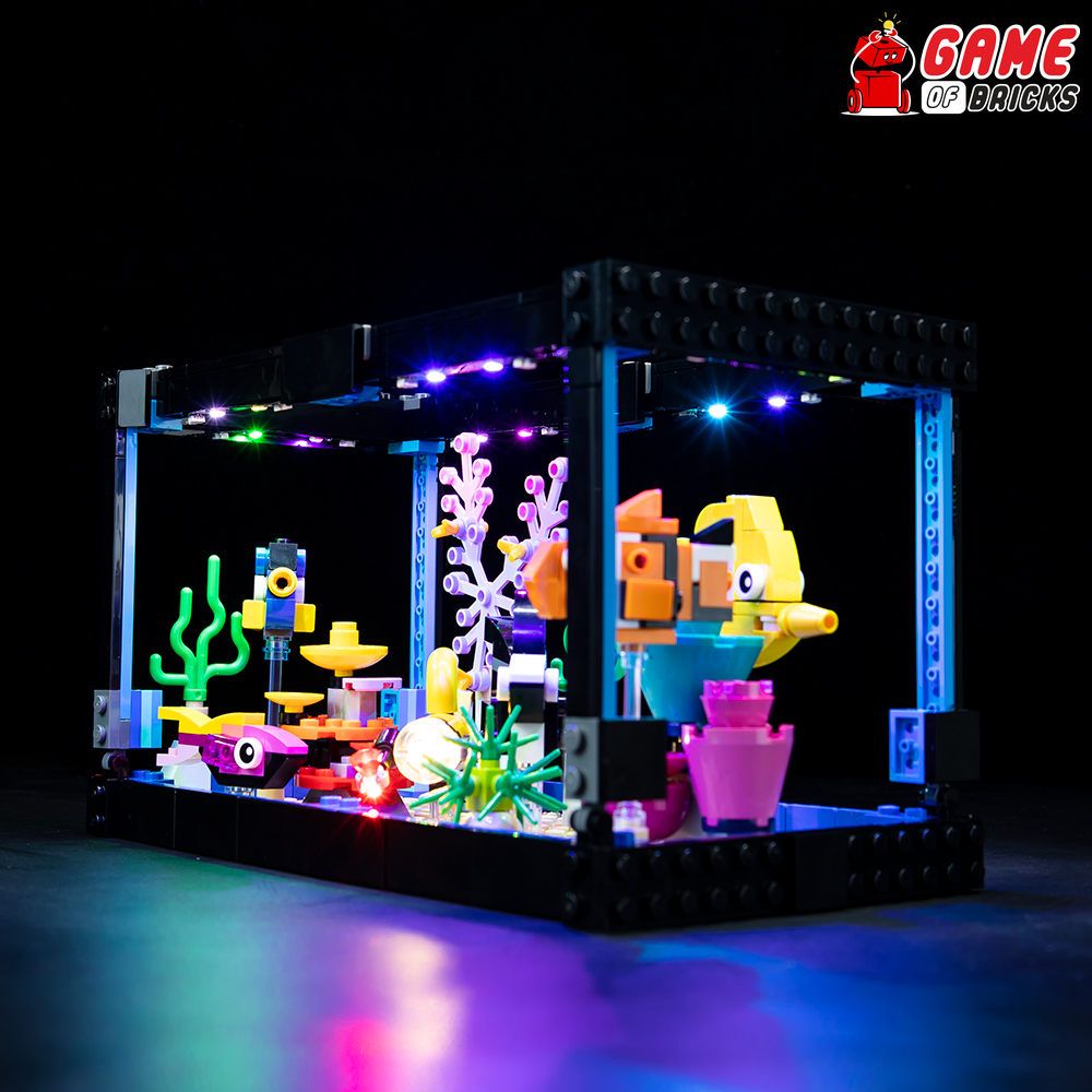 All Lego Fish LEGO® Fish Tank 31122 Light Kit– Game of Bricks EU