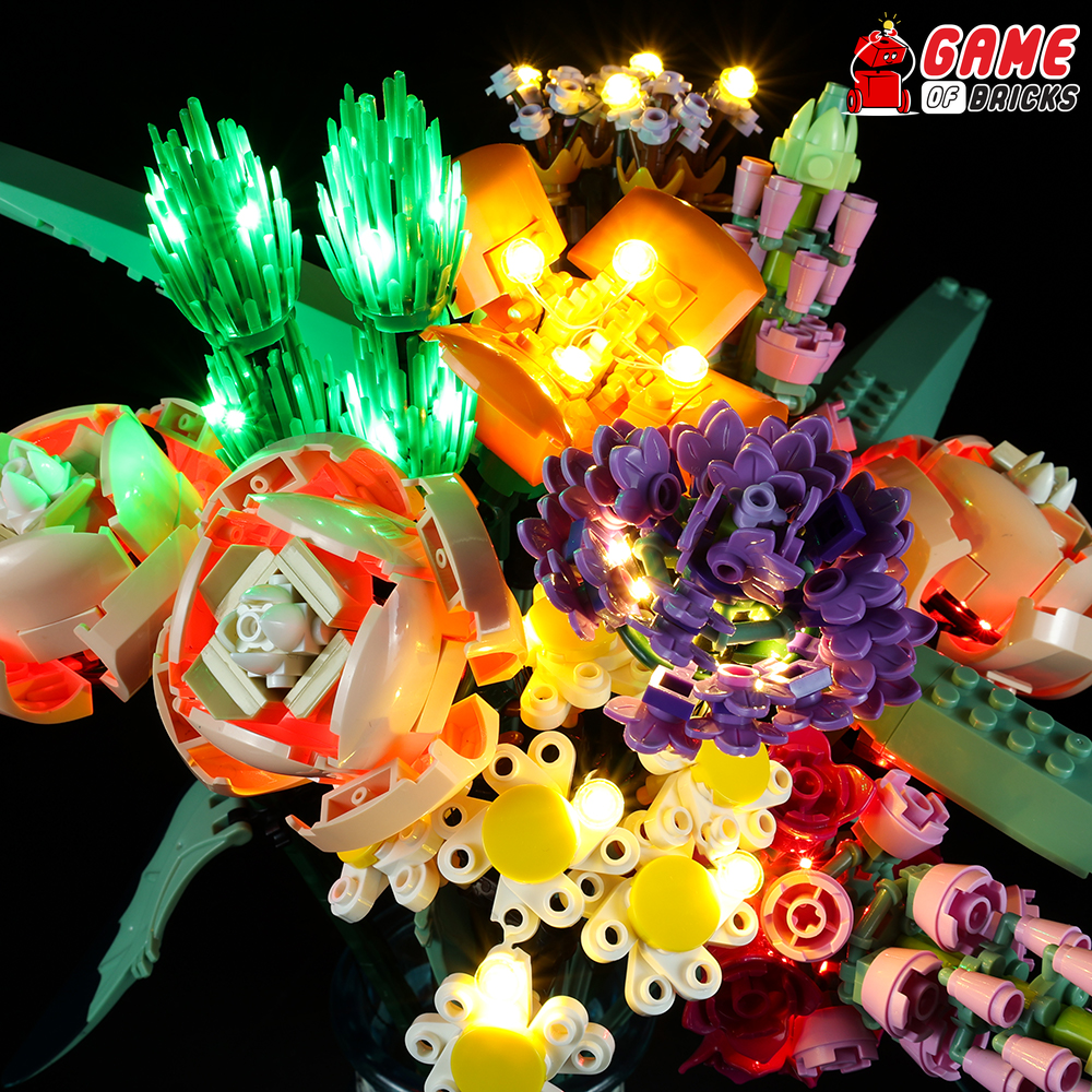 Lego floral discount bouquet