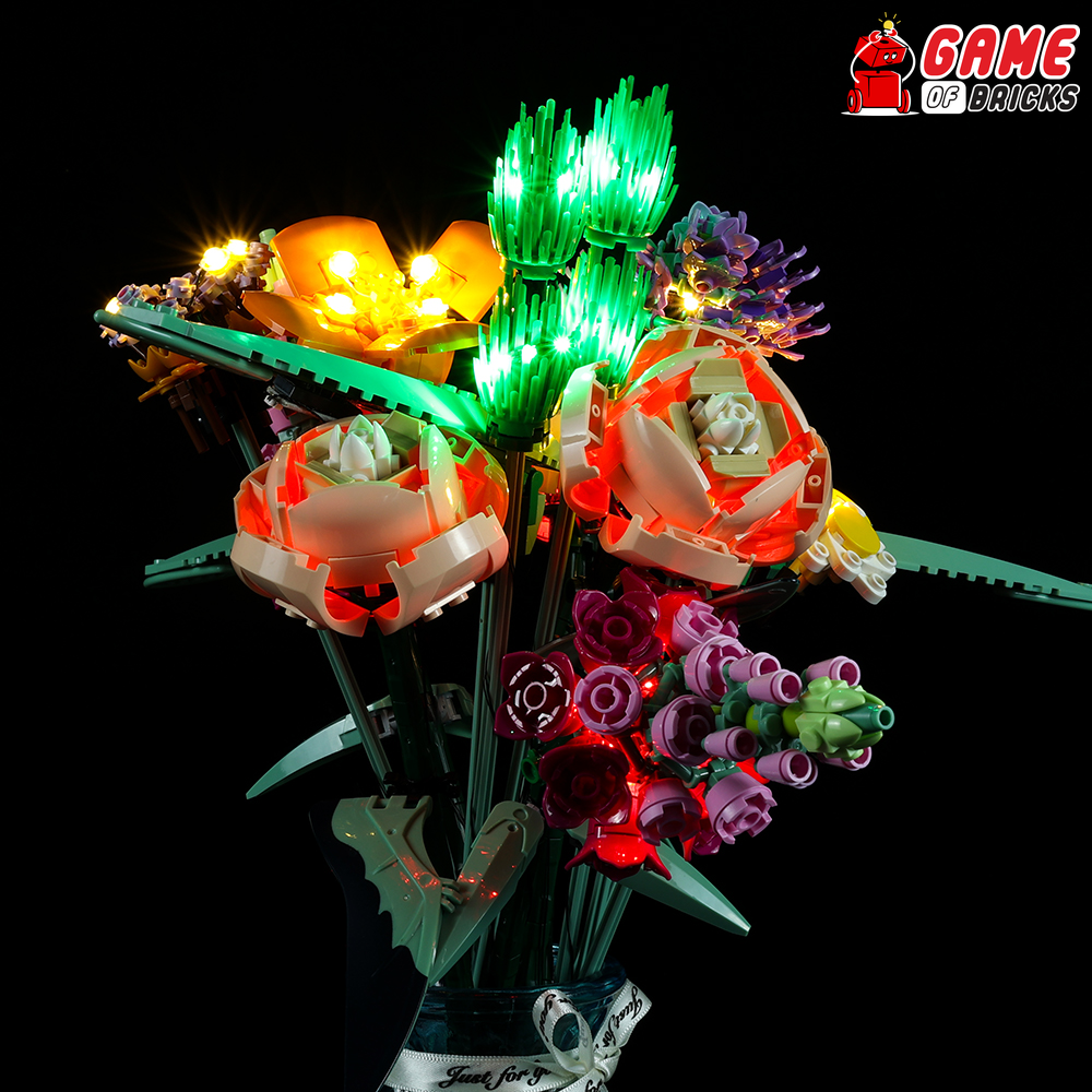 Lego flower arrangement hotsell