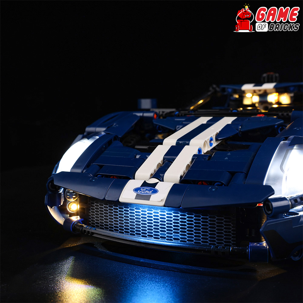 Kit d'éclairage à led pour LEGO Technic Ford GT 2022 (Ford GT non