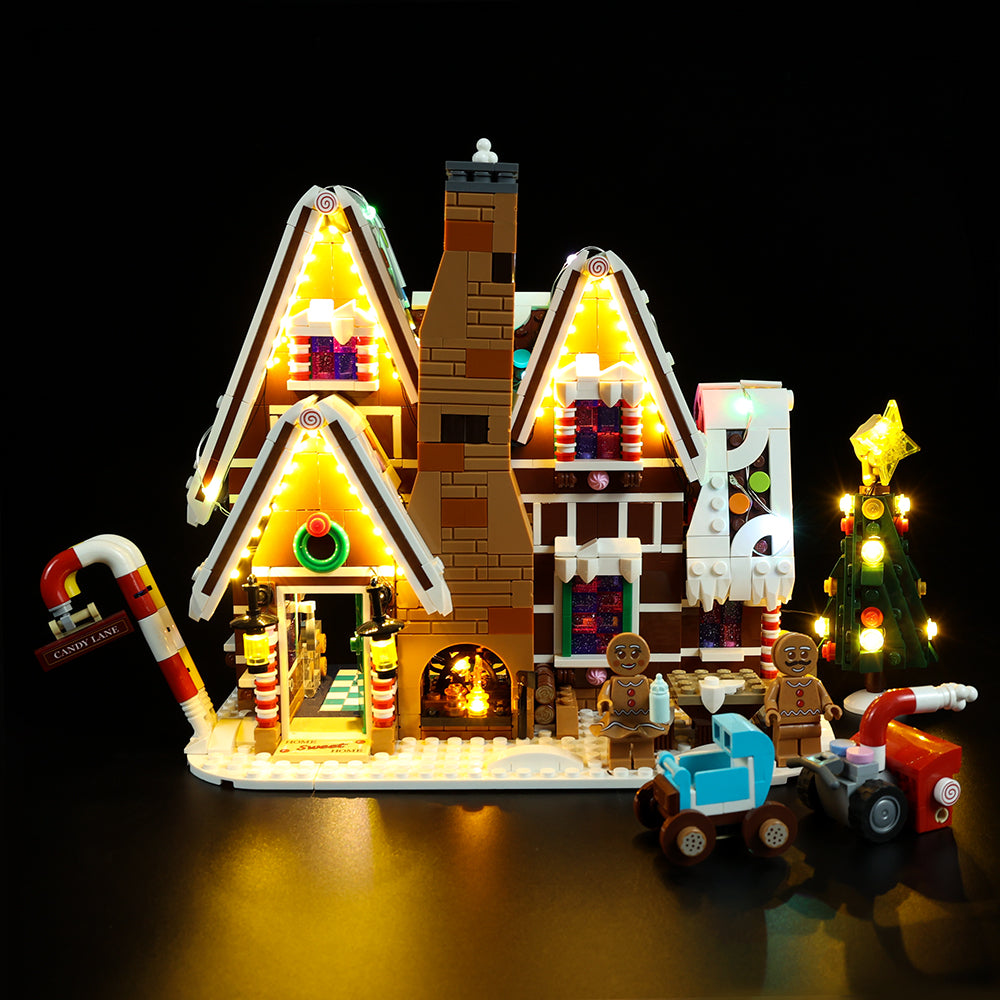 LEGO Gingerbread House light kit
