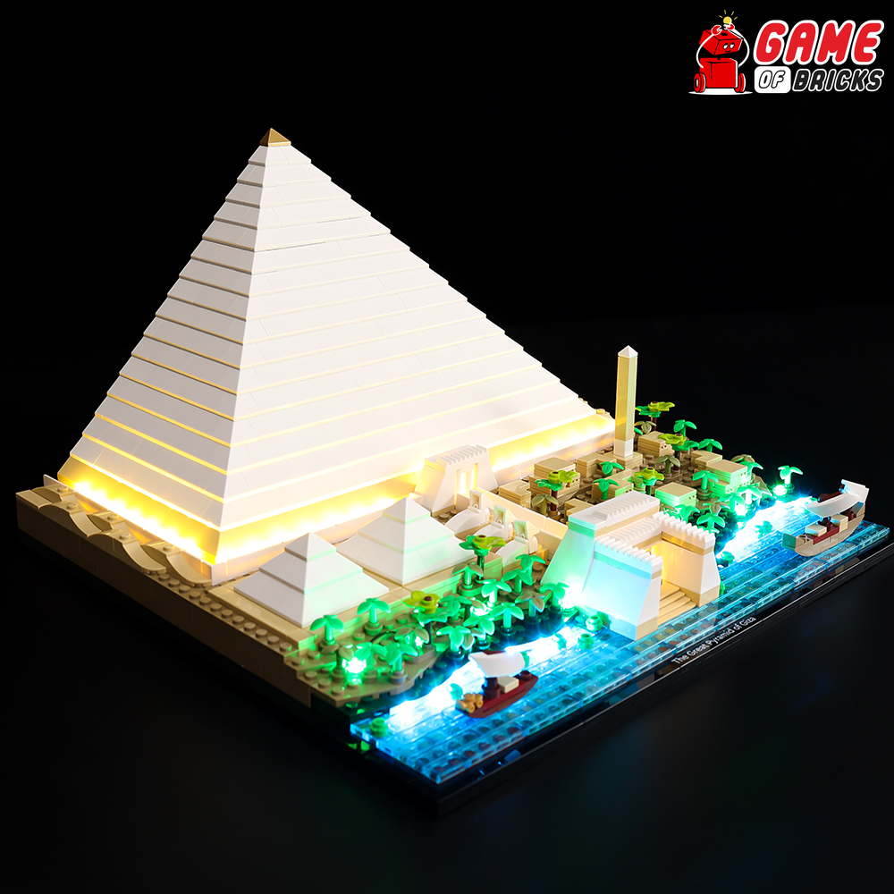 Light Kit for Great Pyramid of Giza 21058