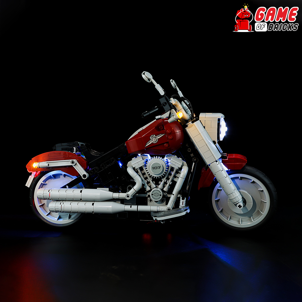 Harley fat boy discount lego