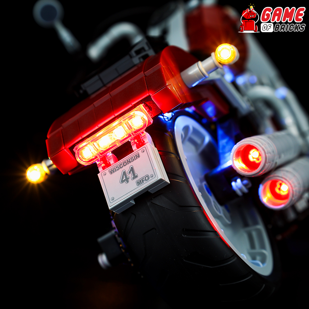 Light Kit for Harley-Davidson Fat Boy 10269 (updated) Remote