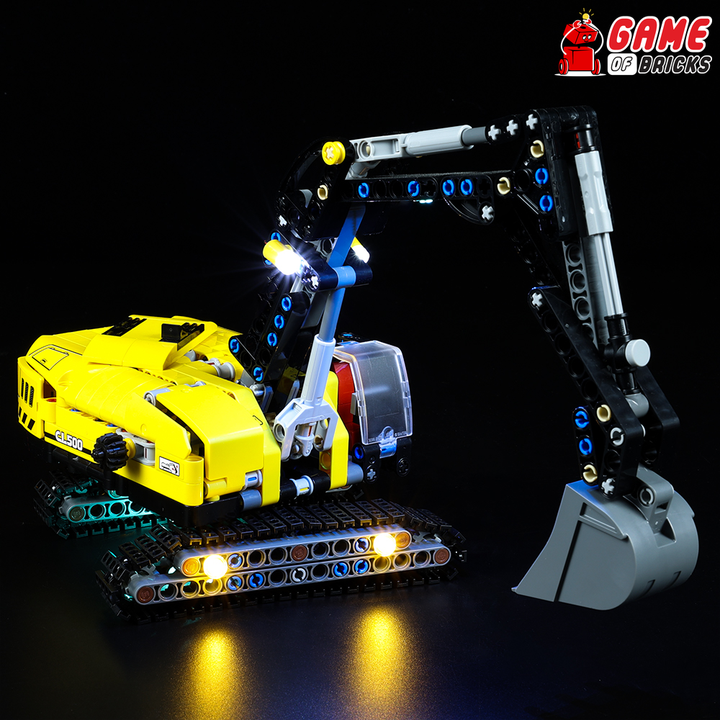 LEGO Heavy-Duty Excavator 42121 Light Kit