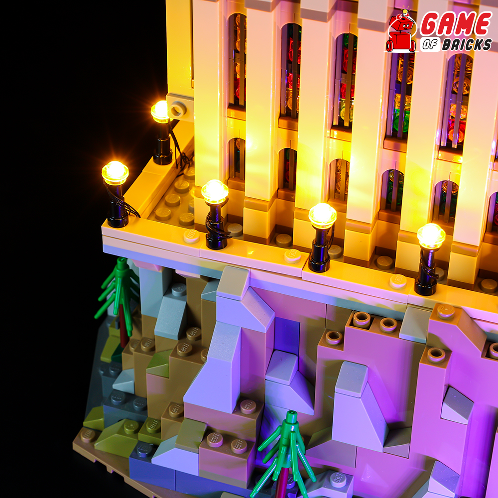 IIKA Kit LED Kit d'Éclairage pour Lego Harry Potter Château de Poudlard  71043 - édition Deluxe