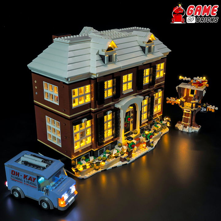 light kit for LEGO Home Alone Christmas Edition