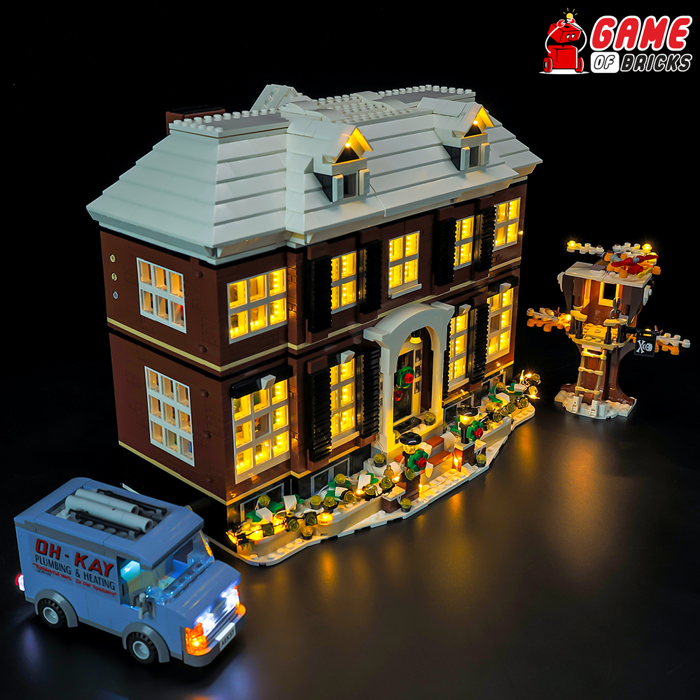 LEGO Home Alone 21330 Light Kit Christmas Edition