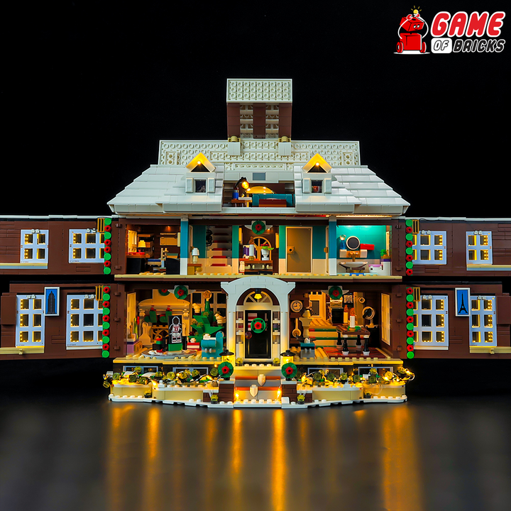 Game of Bricks Home Alone LEGO lights