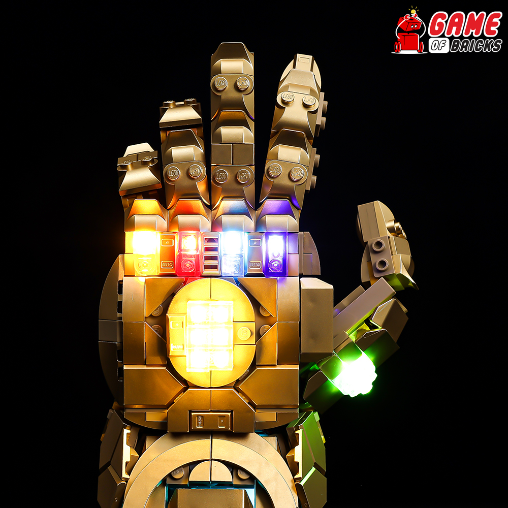 lego infinity handschuh led LEGO® Infinity Gauntlet 76191 Light Kit