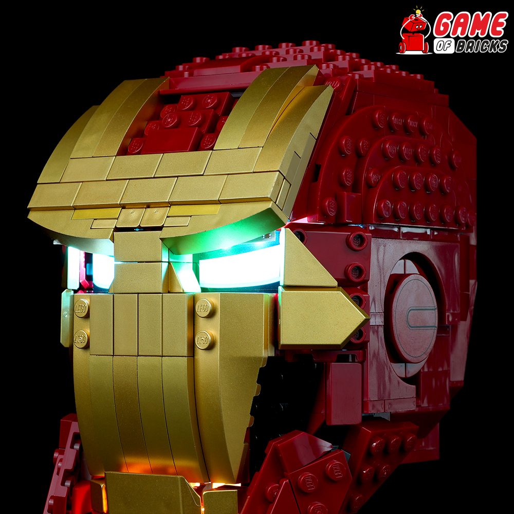 LEGO Iron Man Helmet 76165 Light Kit