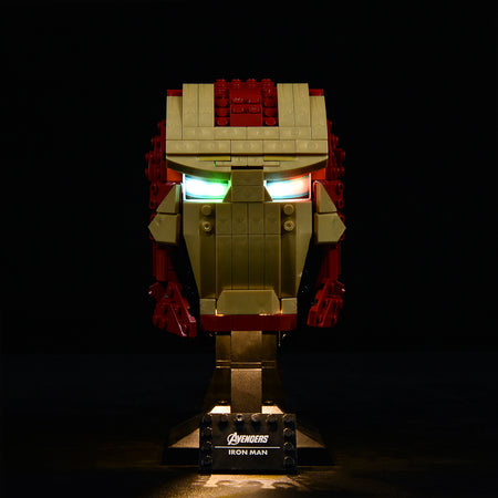 Light Kit for Iron Man Helmet 76165