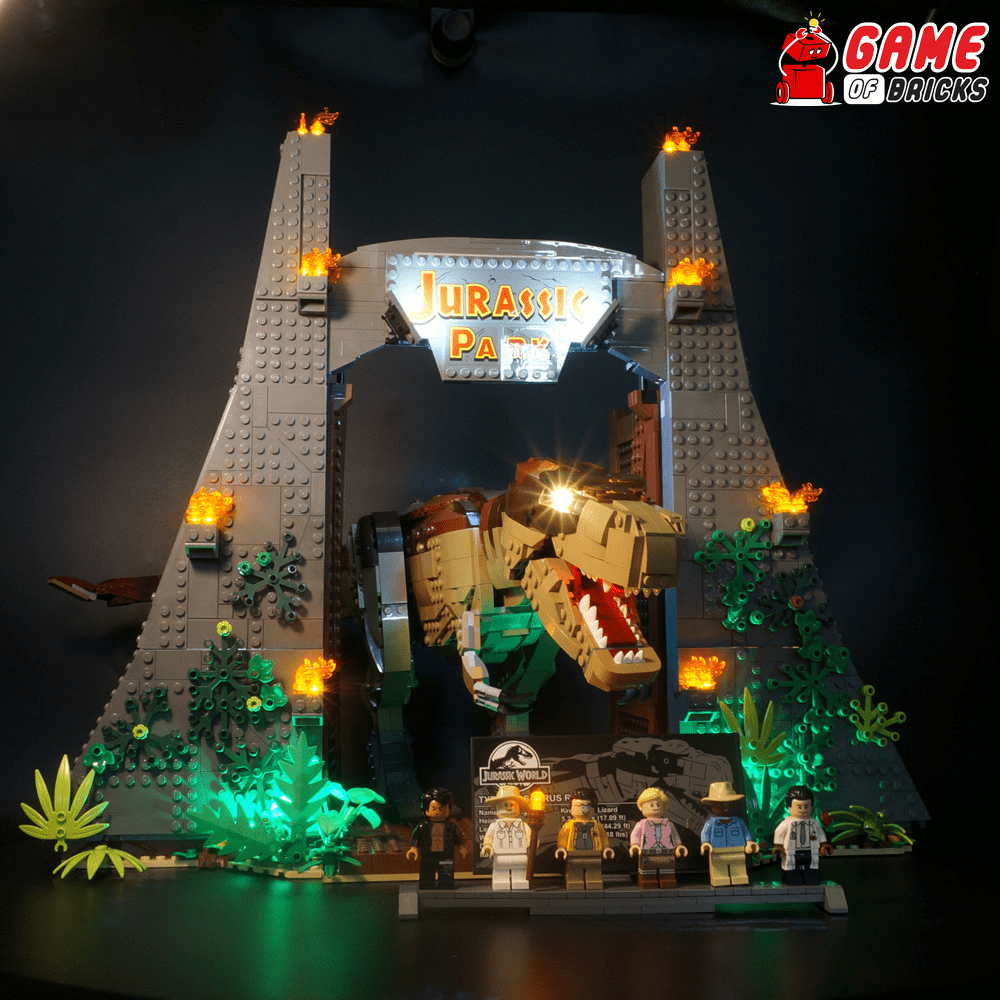 LEGO Jurassic Park T. rex Rampage 75936 Light Kit