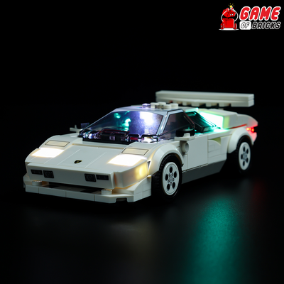 Light Kit for LEGO® Lamborghini Countach 76908