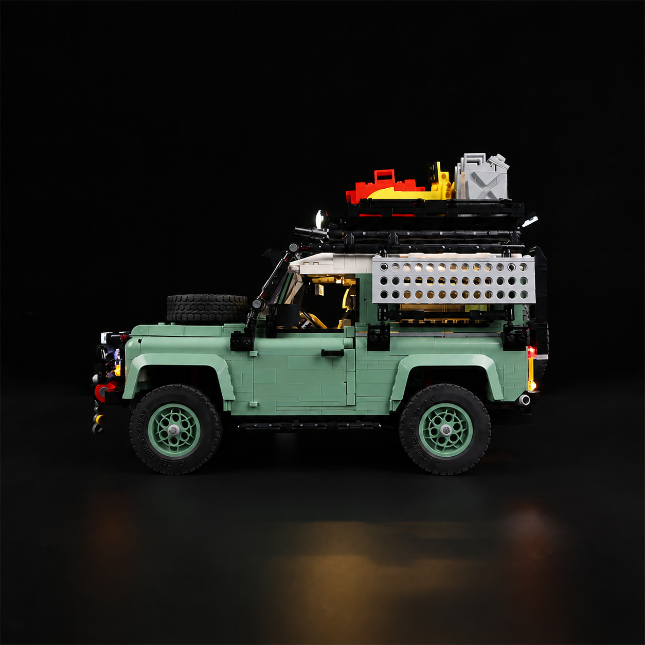 Lego Defender LEGO® Land Rover Classic Defender 90 10317 Light Kit– Game of Bricks EU
