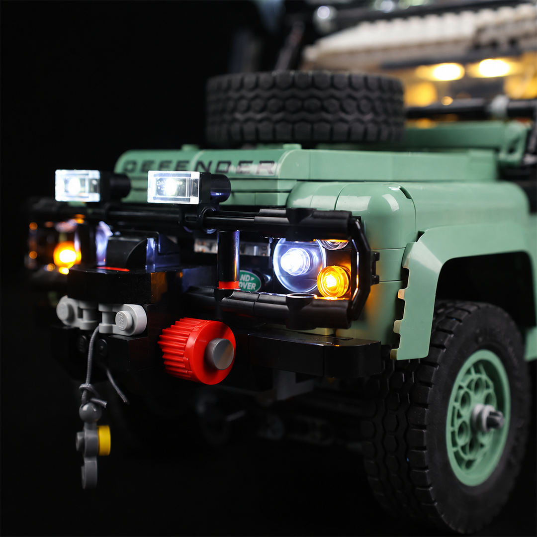 Game Of Bricks LED Light Kit For Land Rover Defender 42110 LEGO Set - Standard Version