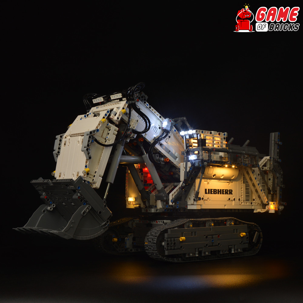 Lego liebherr excavator sales