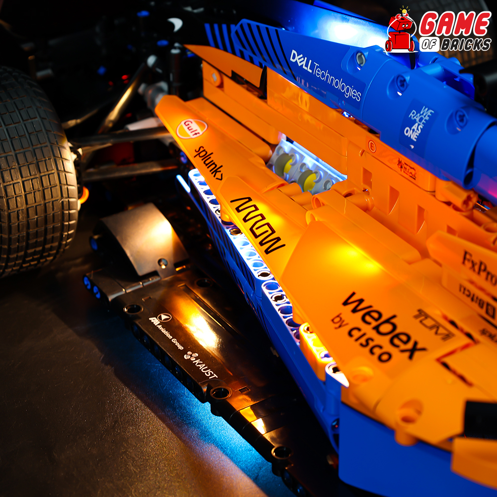 Light Kit for McLaren Formula 1 Race Car 42141 Classic