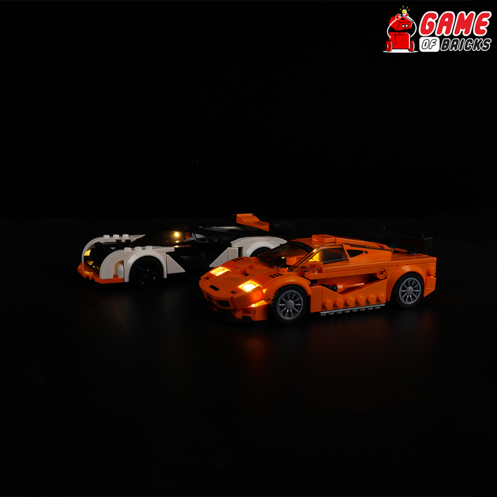LEGO McLaren Solus GT & McLaren F1 LM 76918 Light Kit