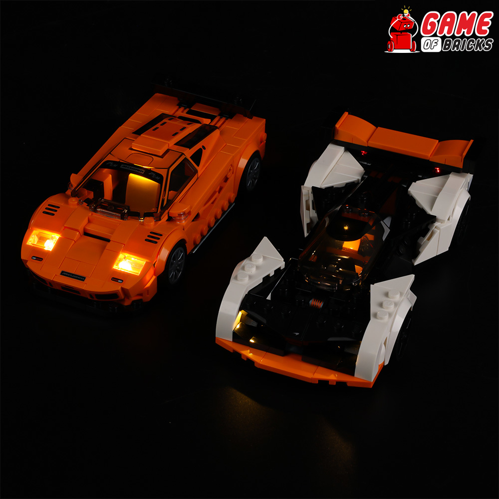 LEGO McLaren Solus GT & McLaren F1 LM 76918 Light Kit
