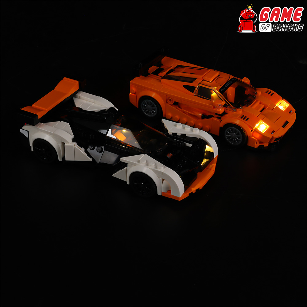 LEGO Speed Champions McLaren Solus GT & McLaren F1 LM