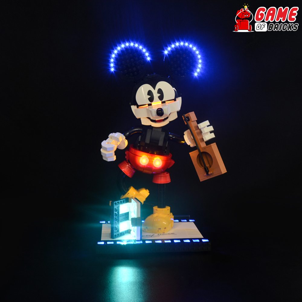 Mickey mouse & minnie mouse buildable characters hotsell