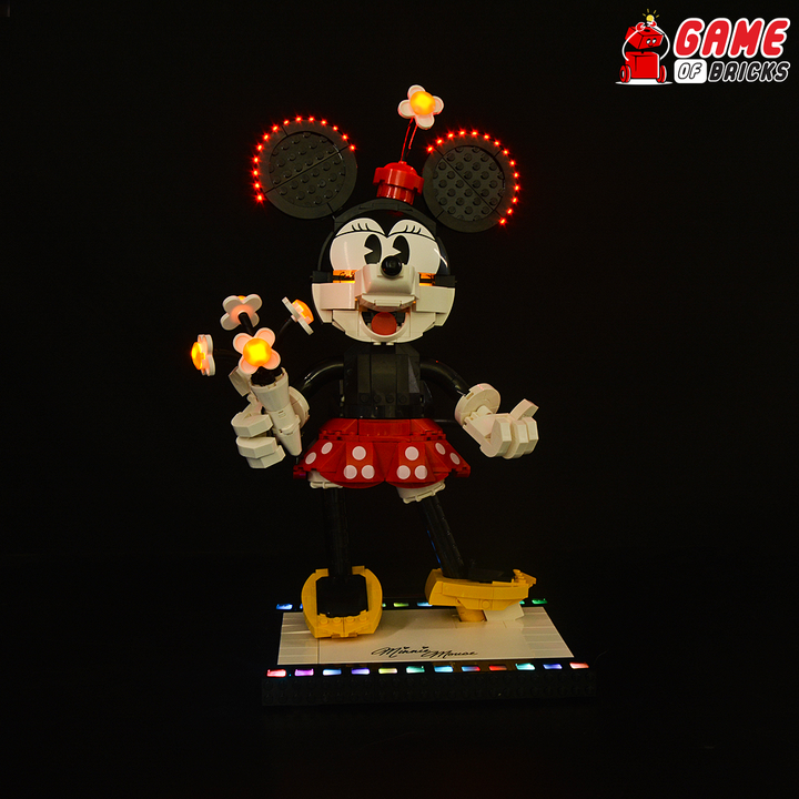 LEGO Mickey Mouse & Minnie Mouse Buildable Characters 43179 Light Kit
