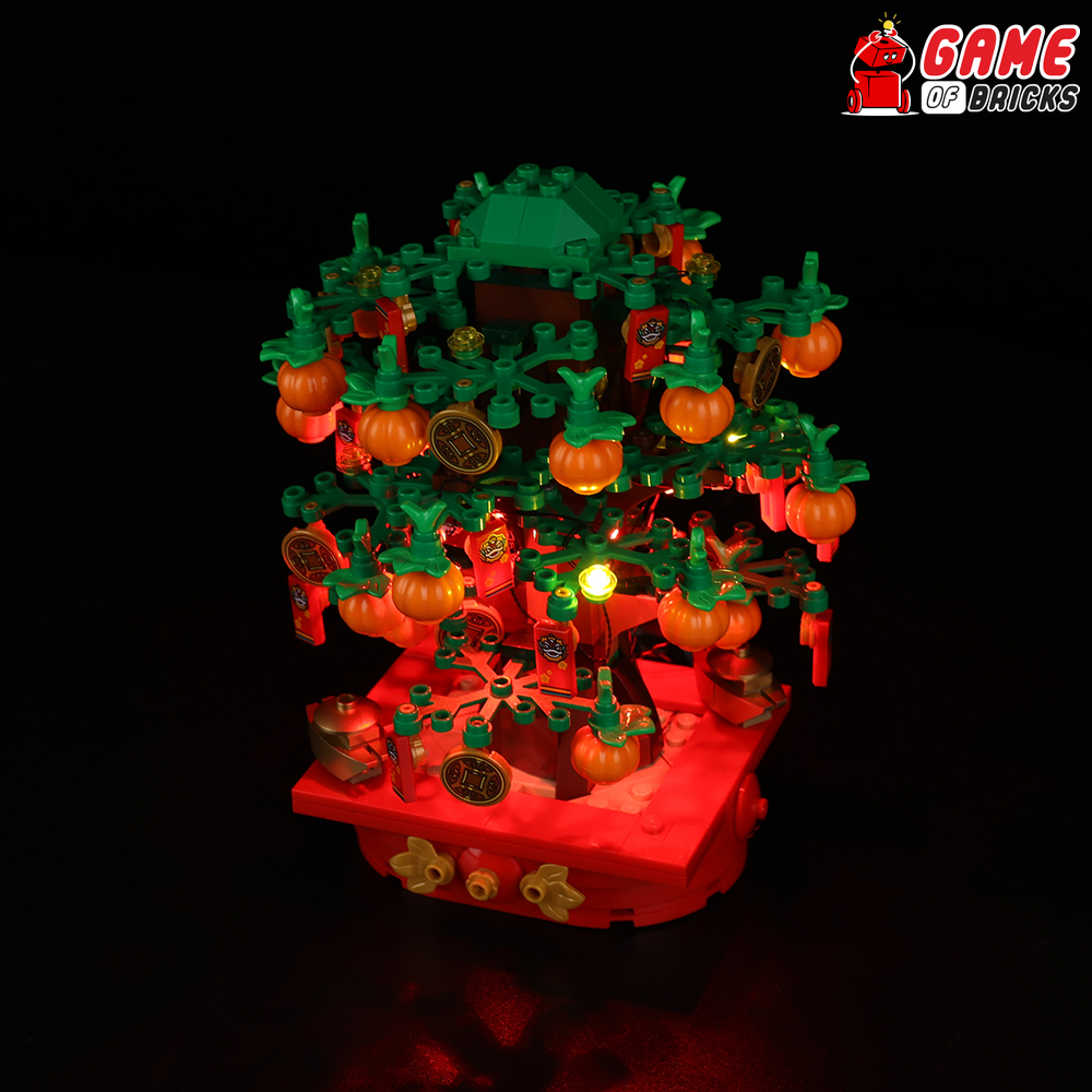 chinese money tree lego LEGO Money Tree 40648 Light Kit