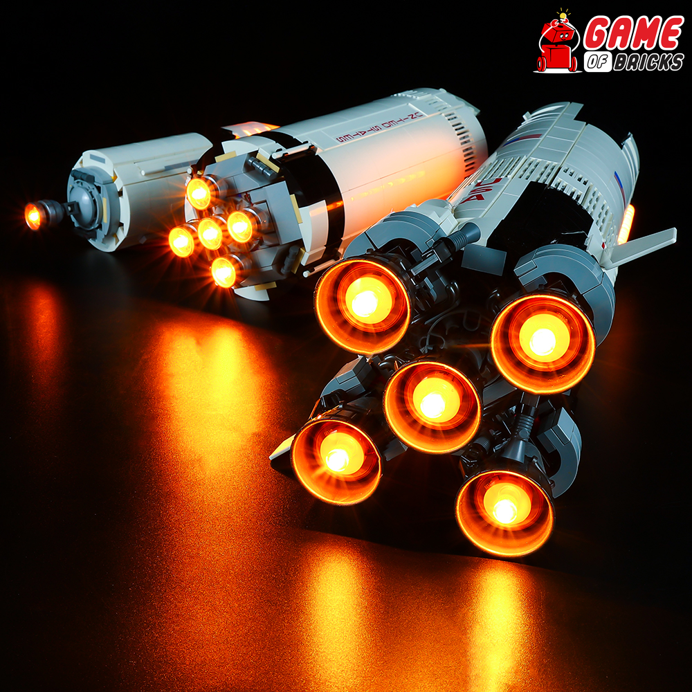Light Kit for NASA Apollo Saturn V 21309 Updated