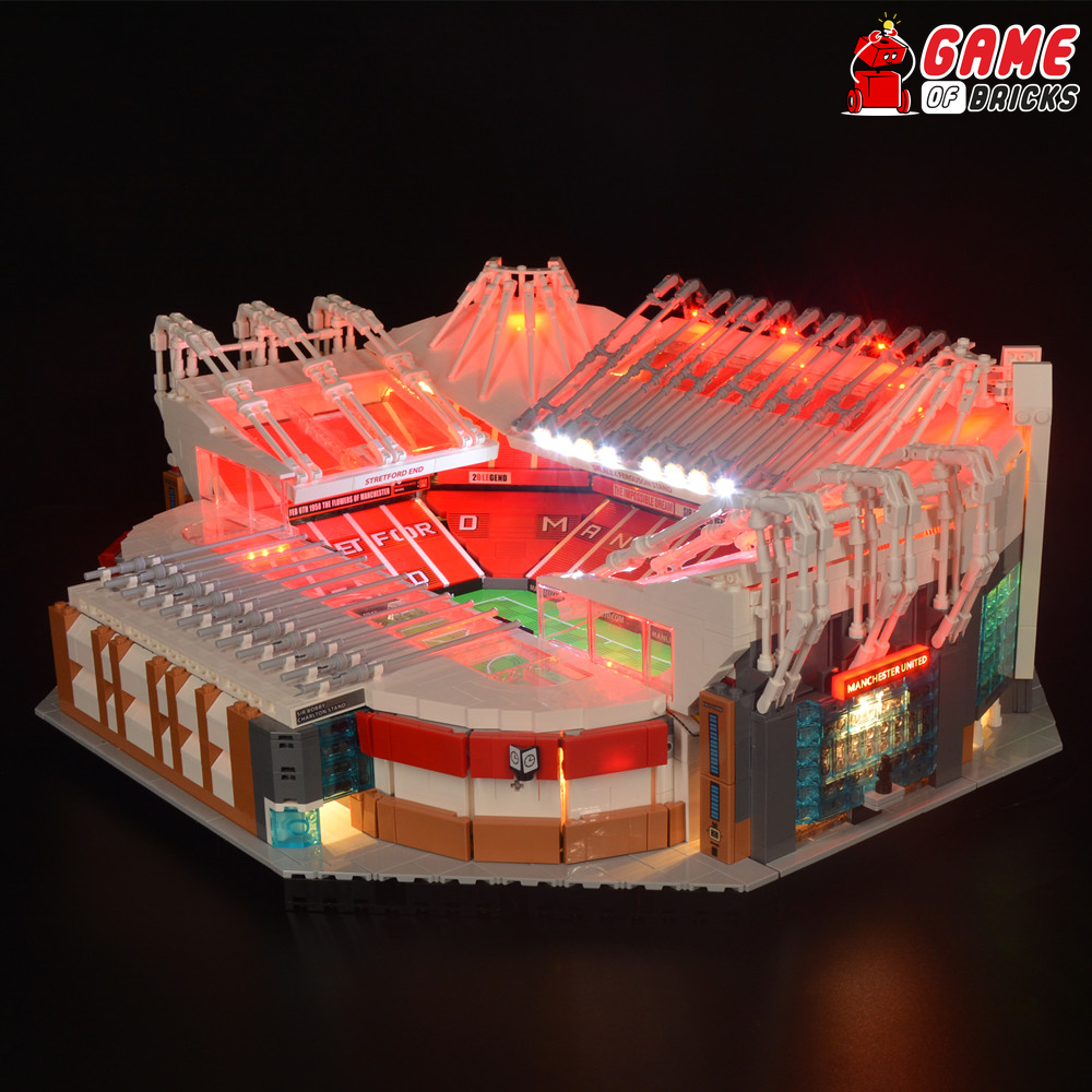 Lego old trafford build time sale