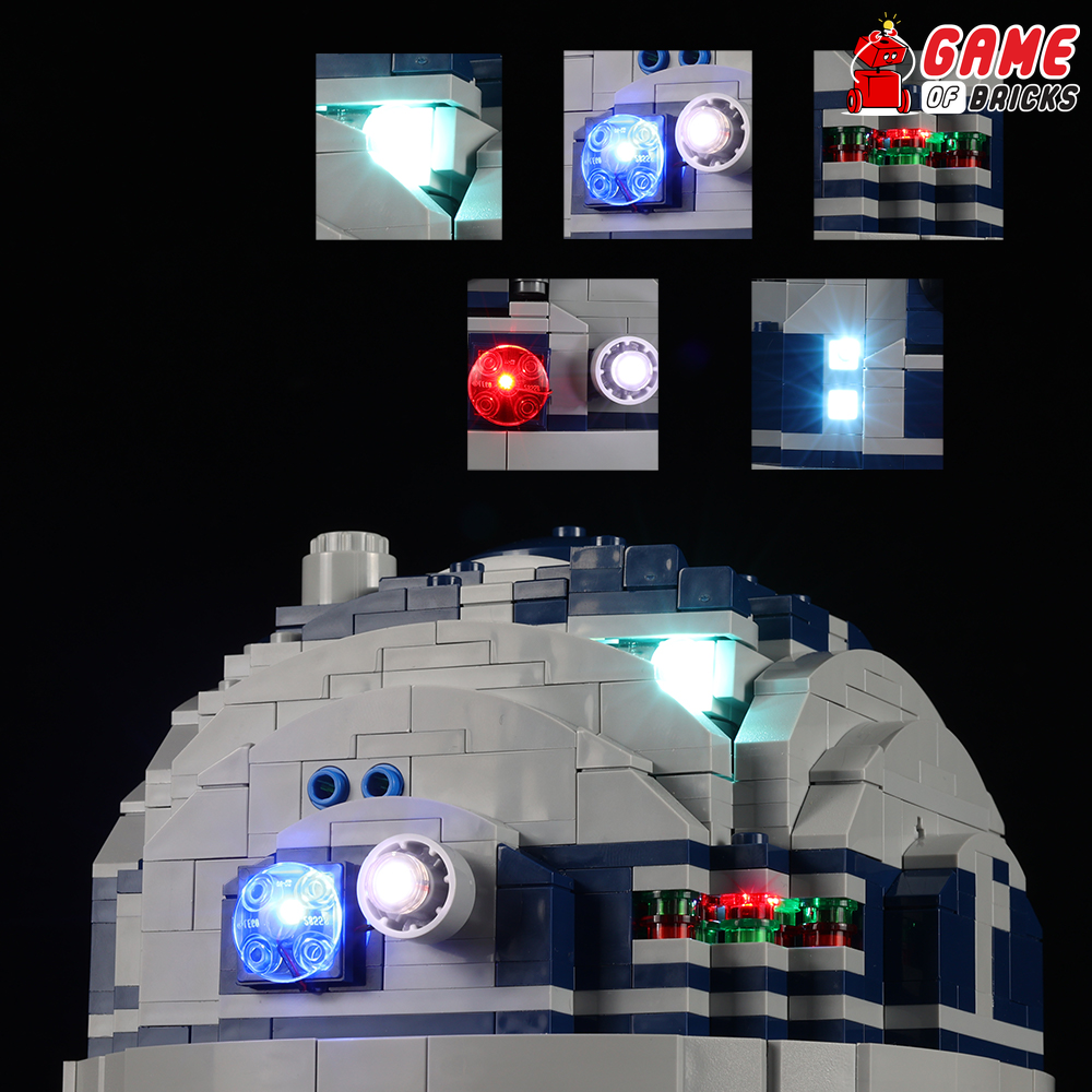 LIGHTAILING Led Licht für Lego- 75308 R2-D2 – Beleuchtungsset