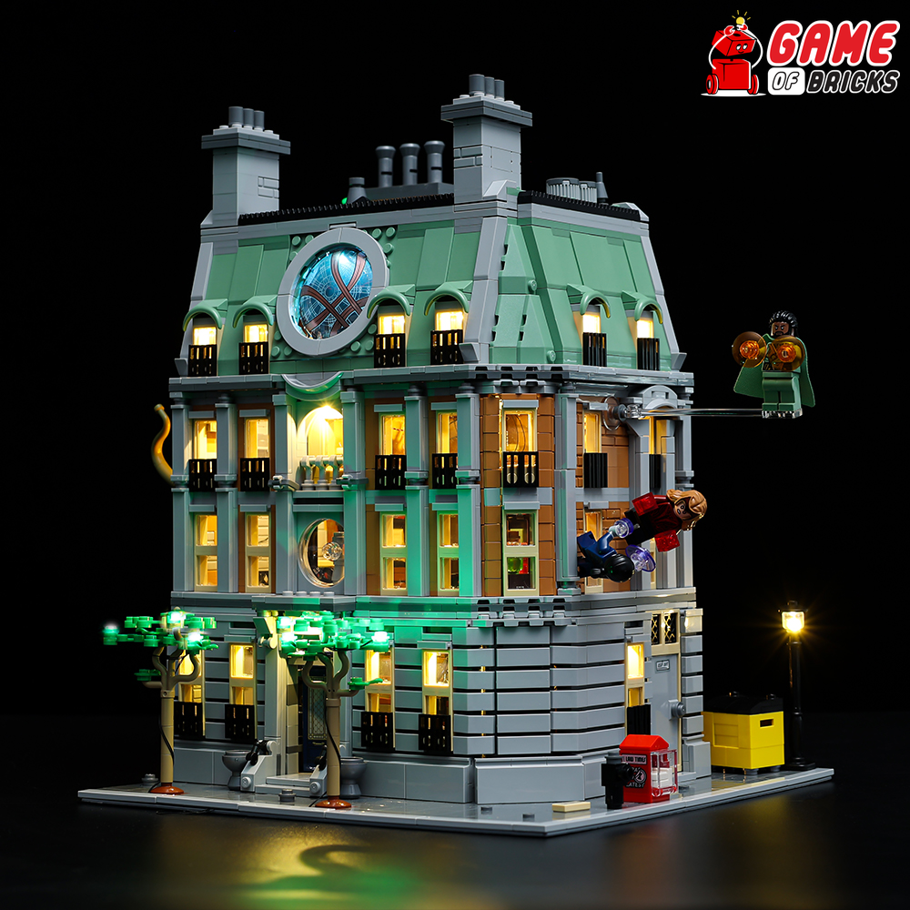 BRIKSMAX Led Lighting Kit for LEGO-76218 Sanctum Sanctorum - Compatible  with Lego Marvel Building Blocks Model- Not Include The Lego Set