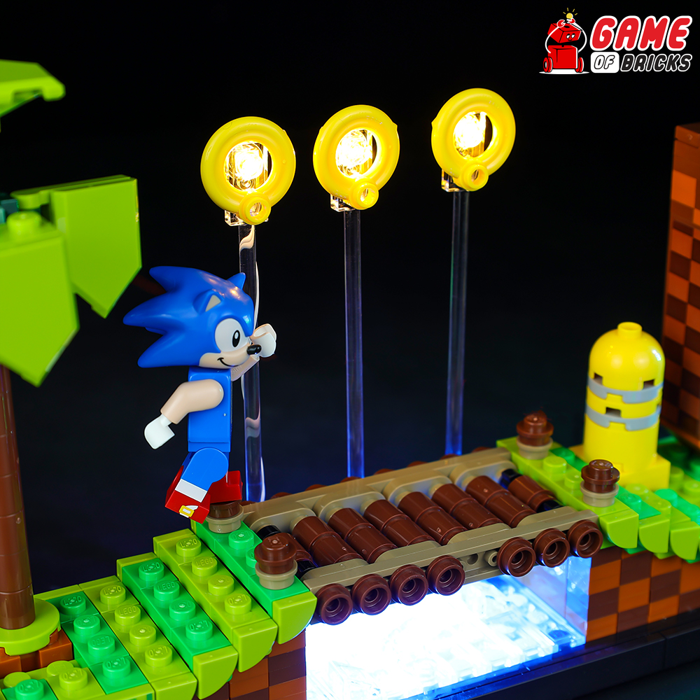 Sonic The Hedgehog' Lego set recreates Green Hill Zone